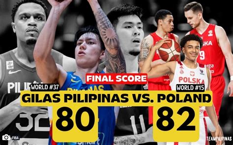 gilas wala game|Poland def. Gilas Pilipinas, 82.